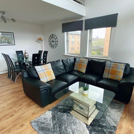 The Ovo Hydro Penthouse With Free Parking Appartement Glasgow Buitenkant foto